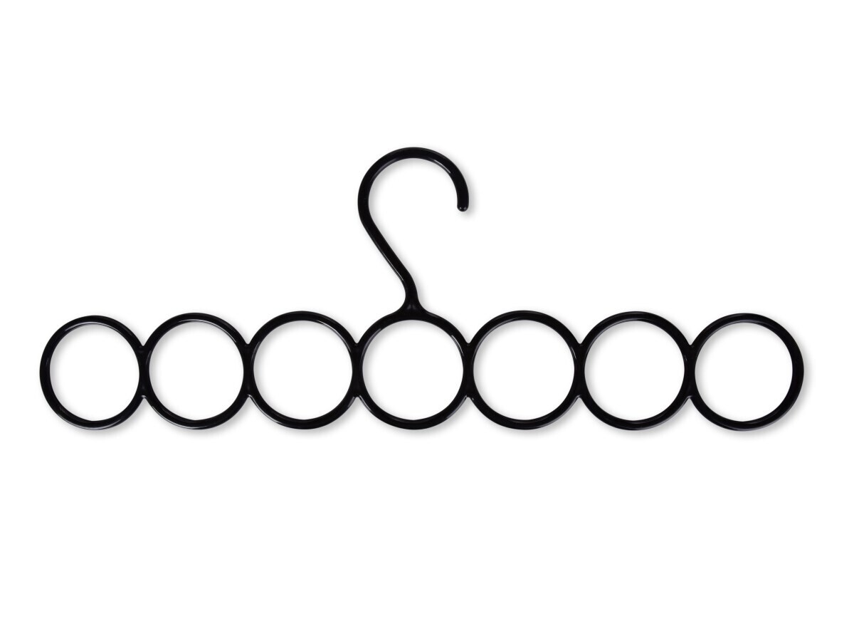 ŠÁLOVNÍK | ramínko na šály a šátky se 7 kroužky