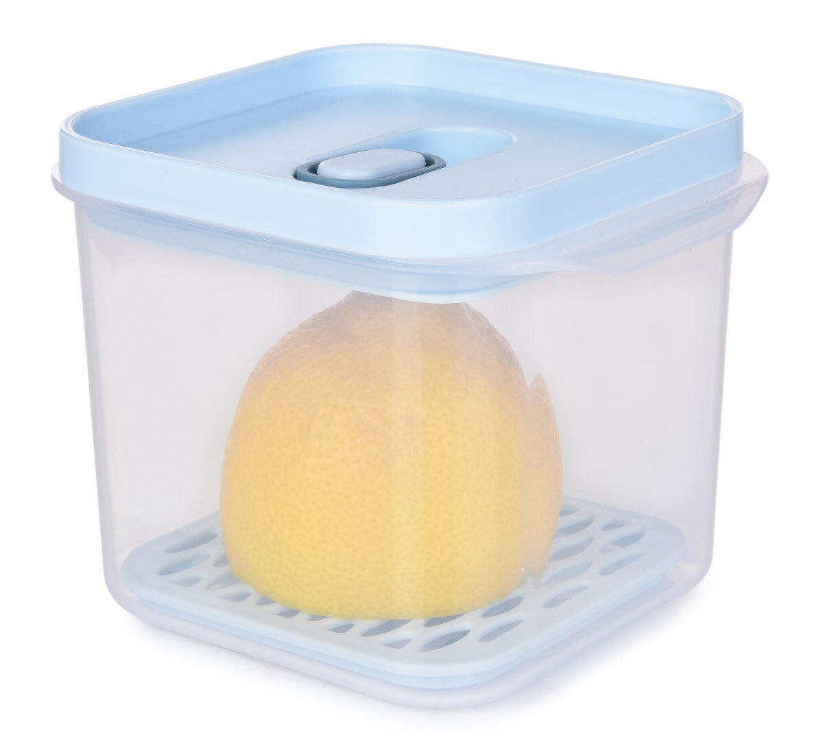 HERMETIC FRESH | dóza na potraviny s odkapávací mřížkou a silikonovým těsněním | 580 ml