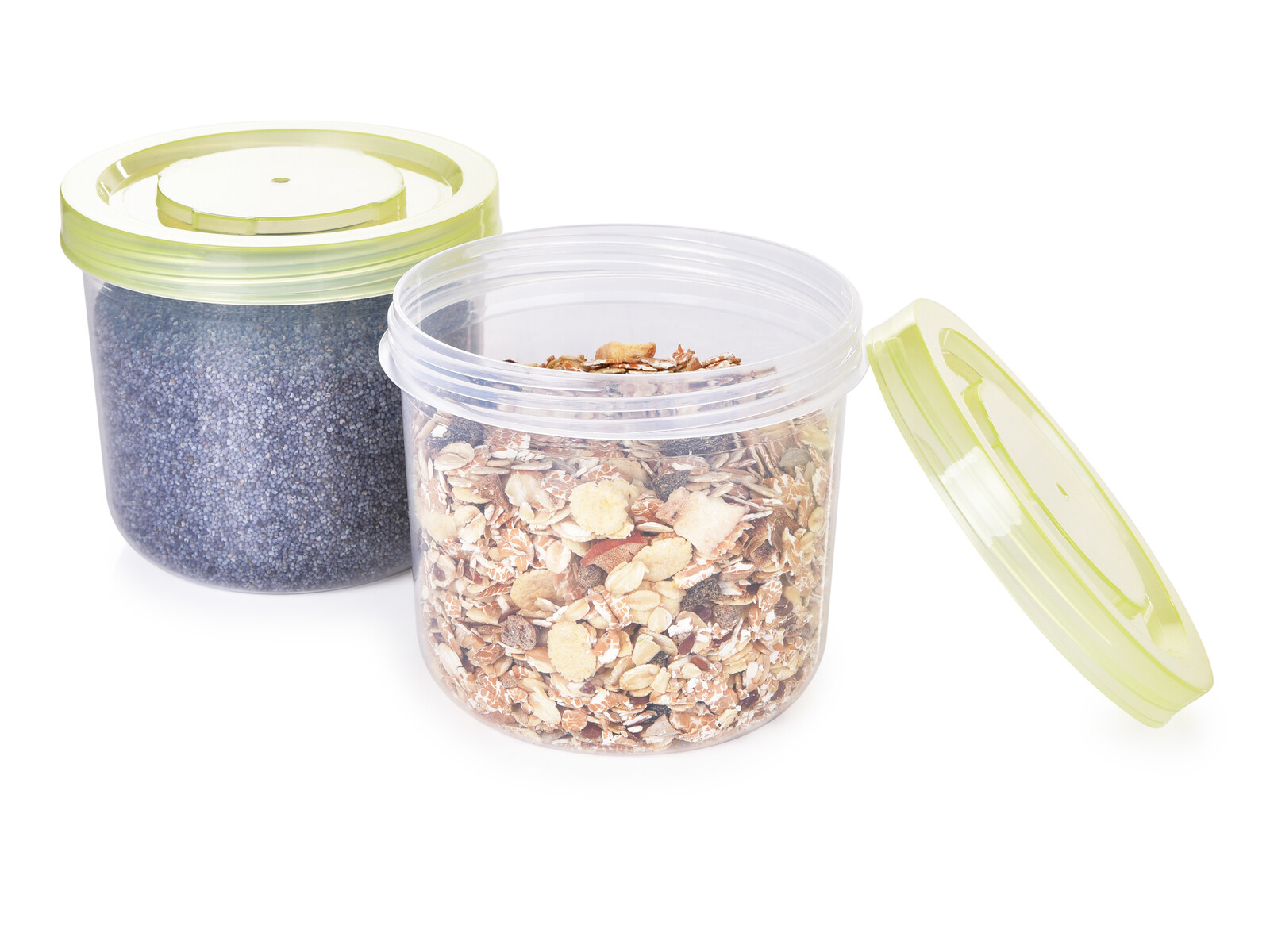 GREEN BOX | sada 2 šroubovacích dóz | na potraviny 370 ml