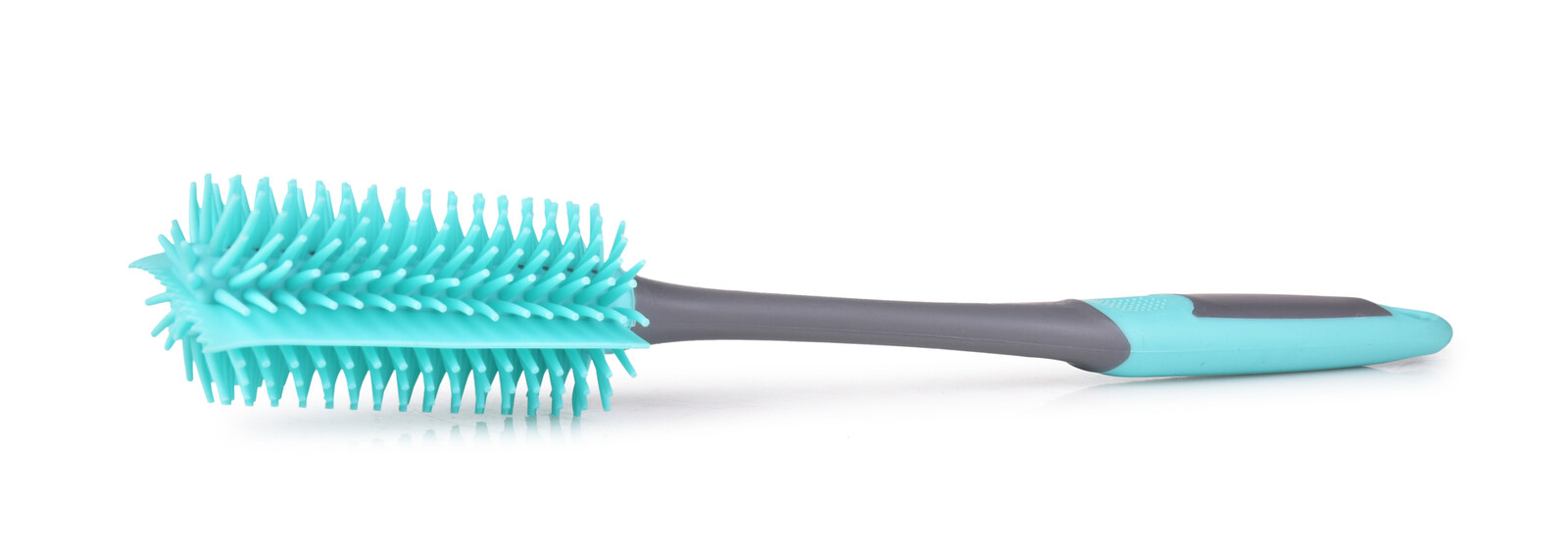 GoEco® | Silikonová stěrka na lahve a vázy 2v1 | pružná hlava, snadné čištění | mintová