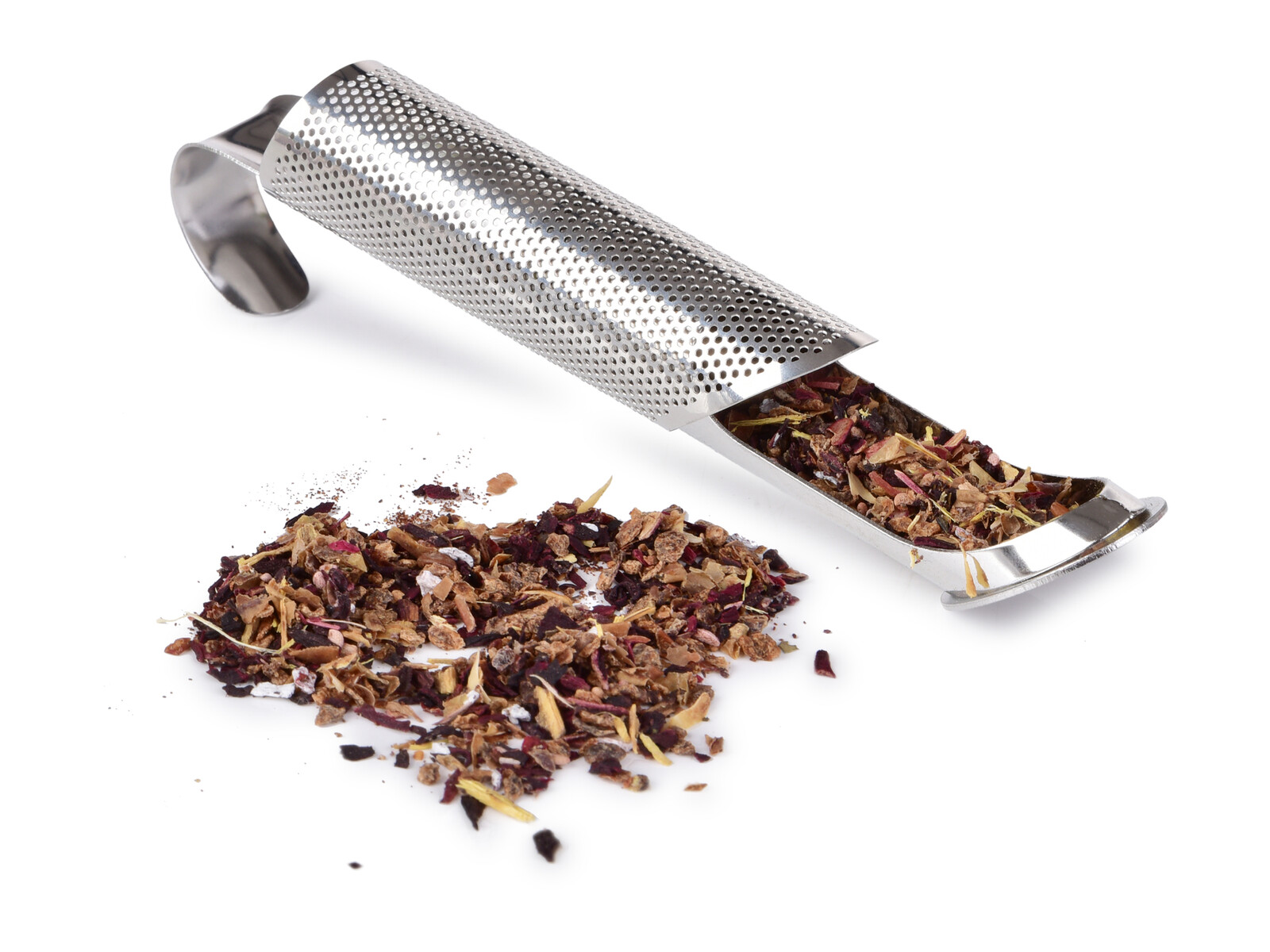 TEA HOUSE | závěsné nerezové sítko na sypaný čaj | délka 14 cm