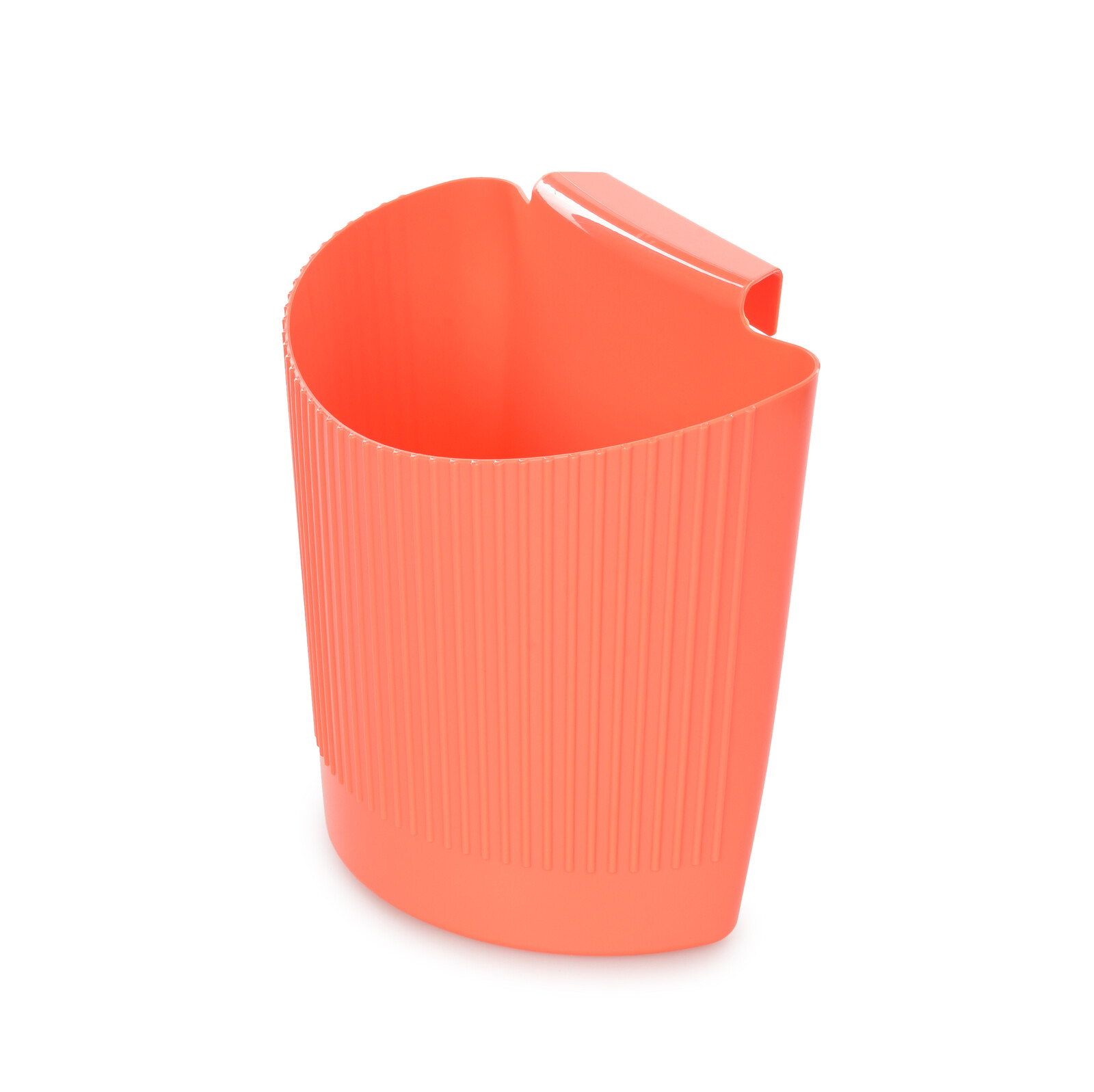 Kuchyňský zbytkovník | 3,5 L | závěsný koš na odpadky na dvířka kuchyňské linky lososový