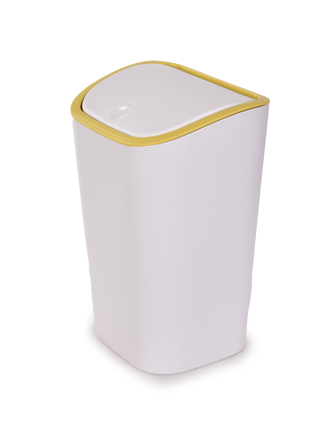 PUSH&OPEN | 8 L | odpadkový koš s dotykovým otevíráním víka bílý