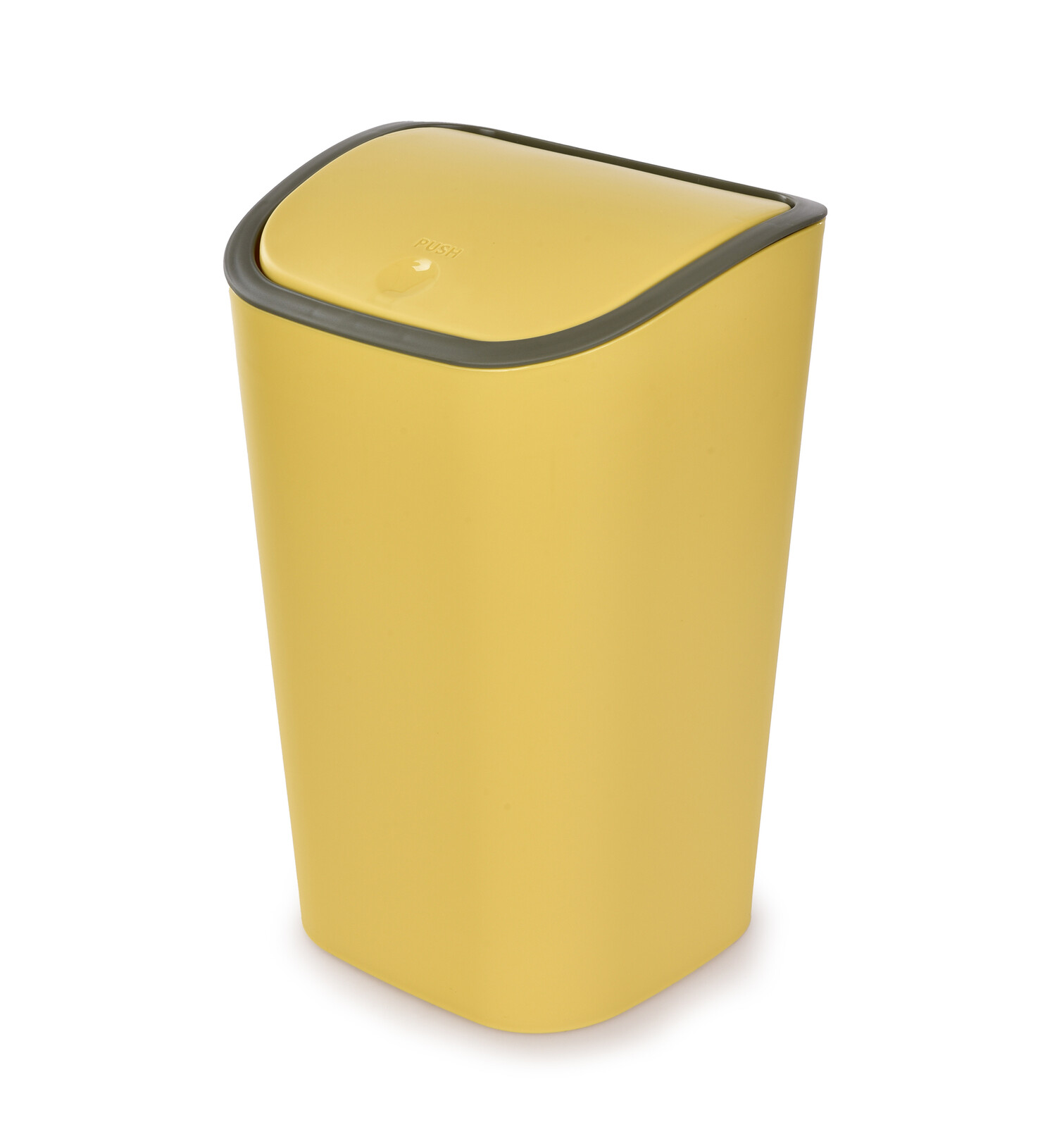 PUSH&OPEN | 8 L | odpadkový koš s dotykovým otevíráním víka žlutý