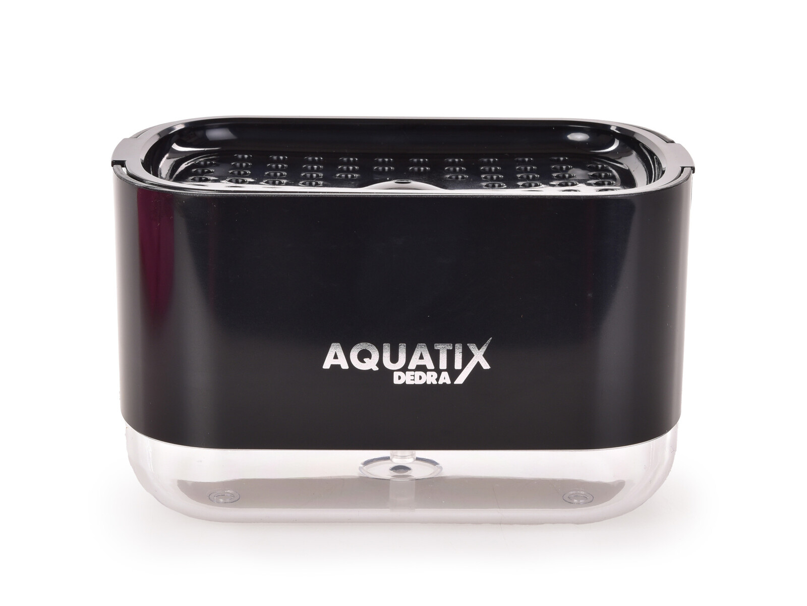 TRAMPOLÍNA | dávkovač mycího prostředku & odkapávač na houbičku | 200 ml | AQUATIX® černý