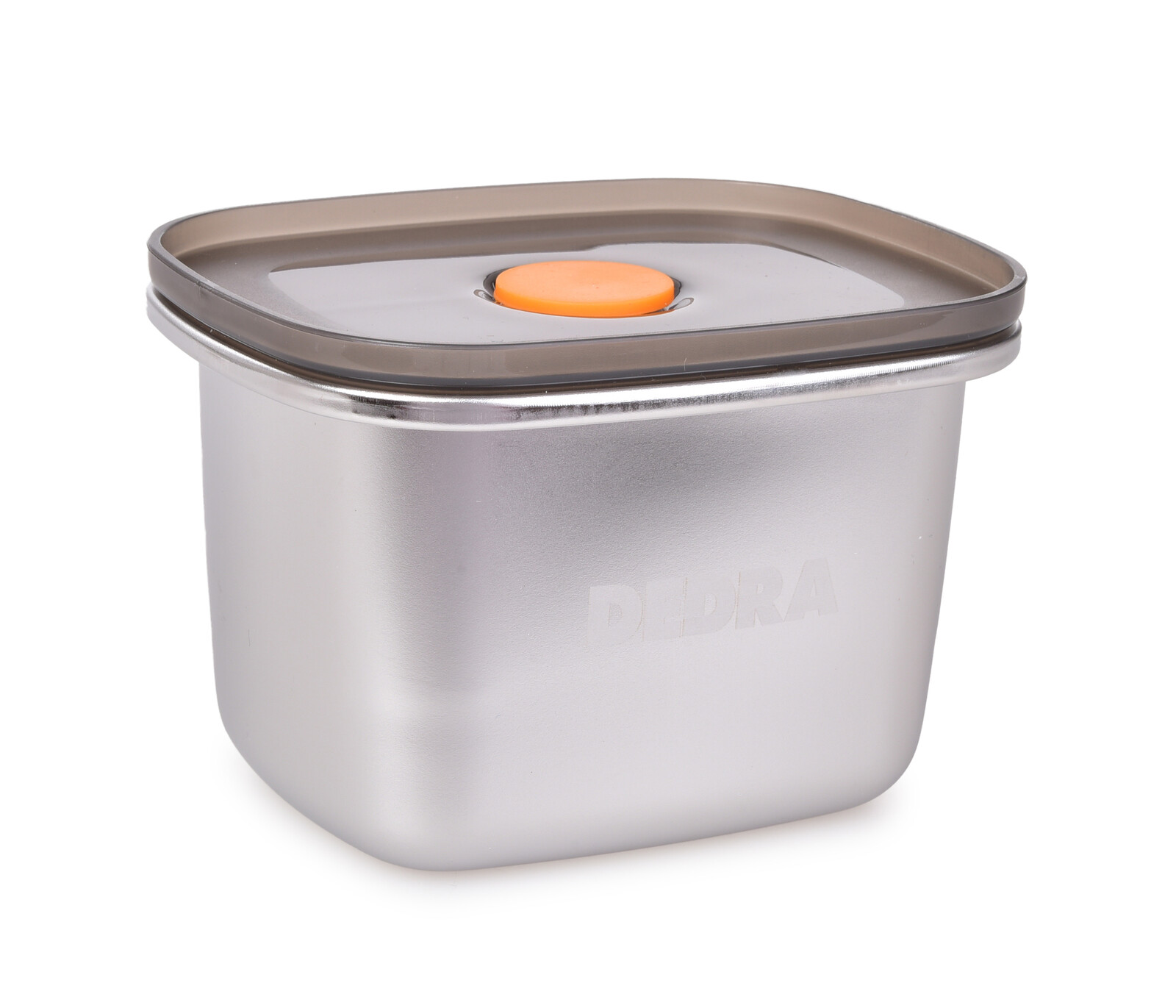 GOURMET | nerezová hermetická dóza na potraviny se silikonovým těsněním | čerstvost & bezpečné uchovávání | 450 ml