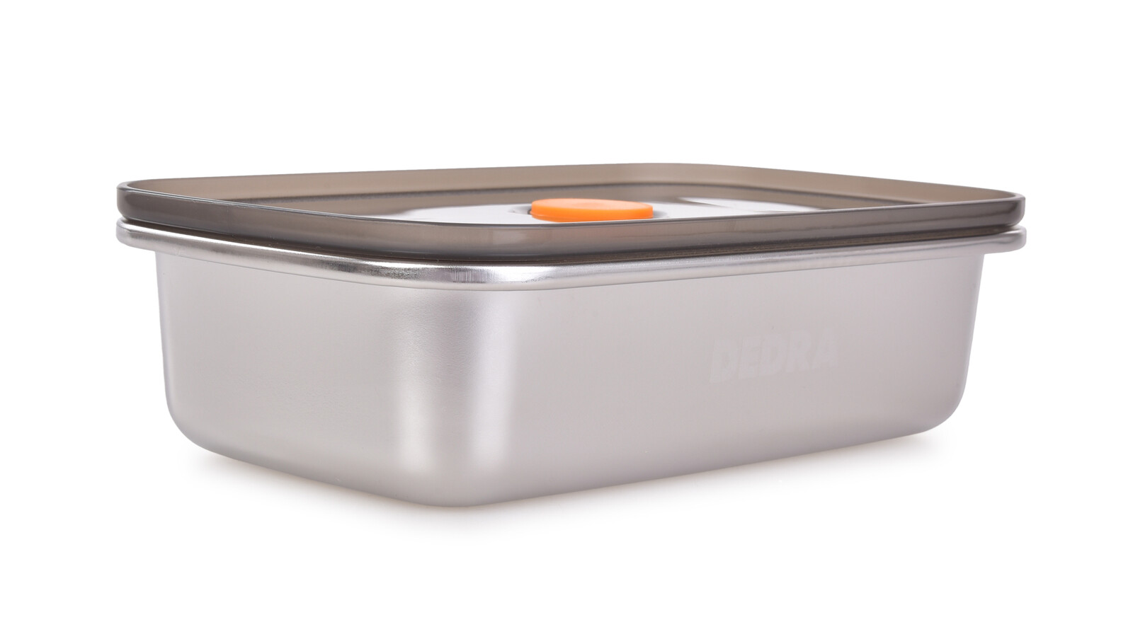 GOURMET | nerezová hermetická dóza na potraviny se silikonovým těsněním | 600 ml