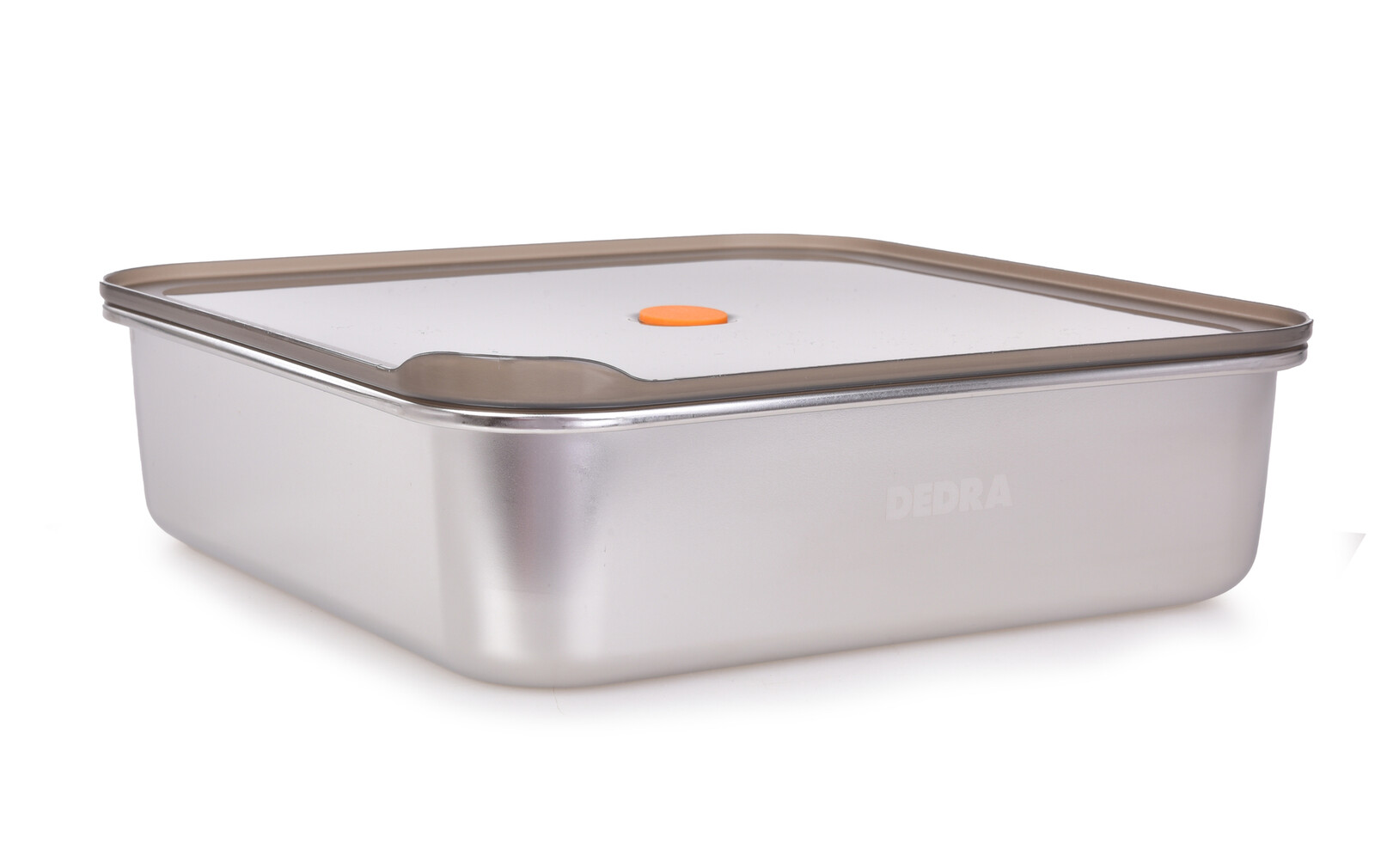 GOURMET | nerezová hermetická dóza na potraviny se silikonovým těsněním | 3,7 L