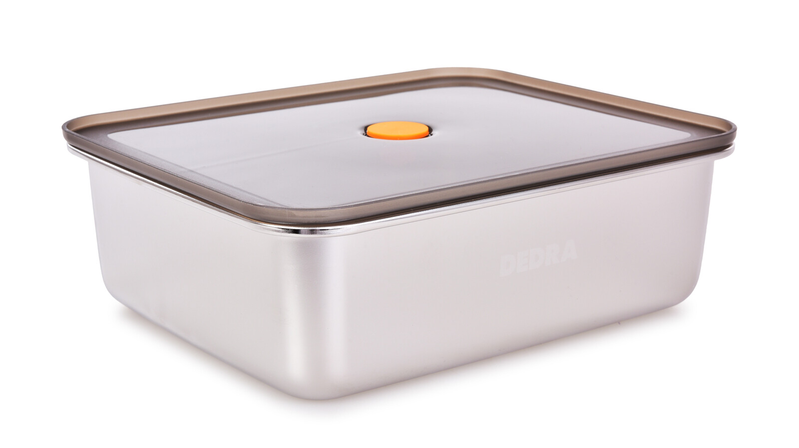 GOURMET | nerezová hermetická dóza na potraviny se silikonovým těsněním | 2,3 L