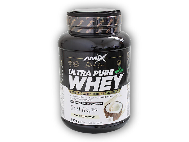 Amix Black Line Black Line Ultra Pure Whey Protein 1000g Varianta: chocolate muffin