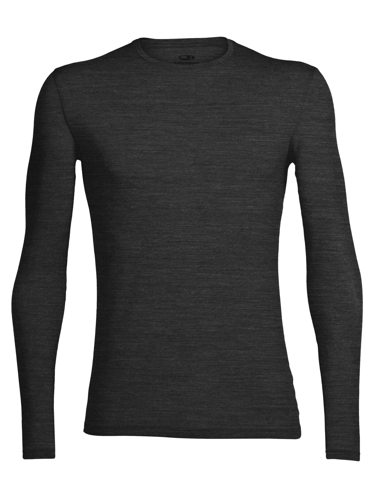 Pánské merino tričko s dlouhým rukávem ICEBREAKER Mens Anatomica LS Crewe, Jet Heather velikost: L