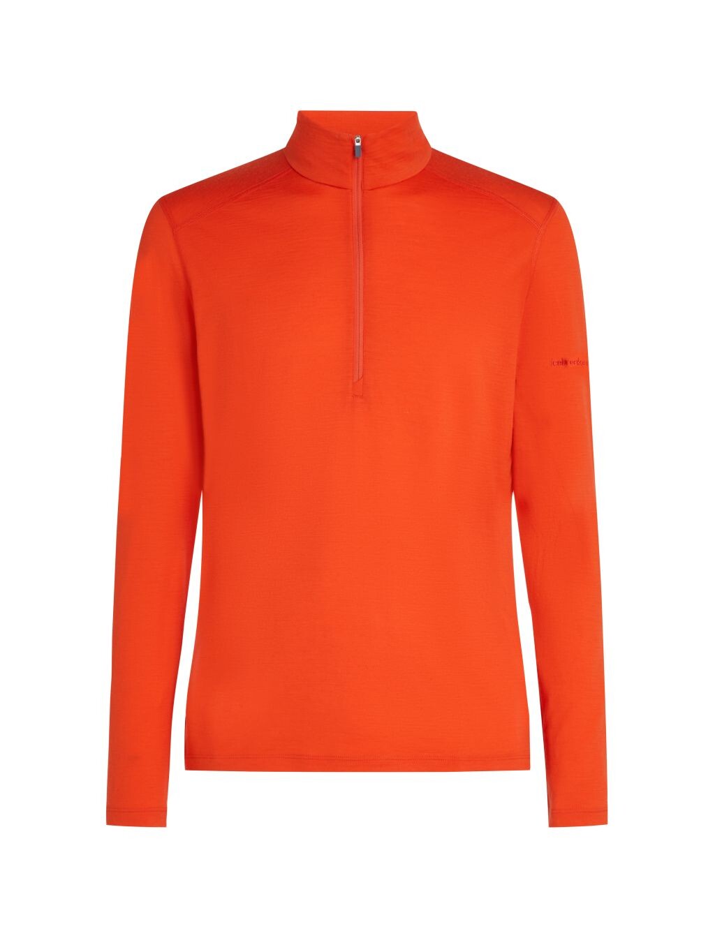 ICEBREAKER Mens 200 Oasis LS Half Zip, Fervid velikost: L