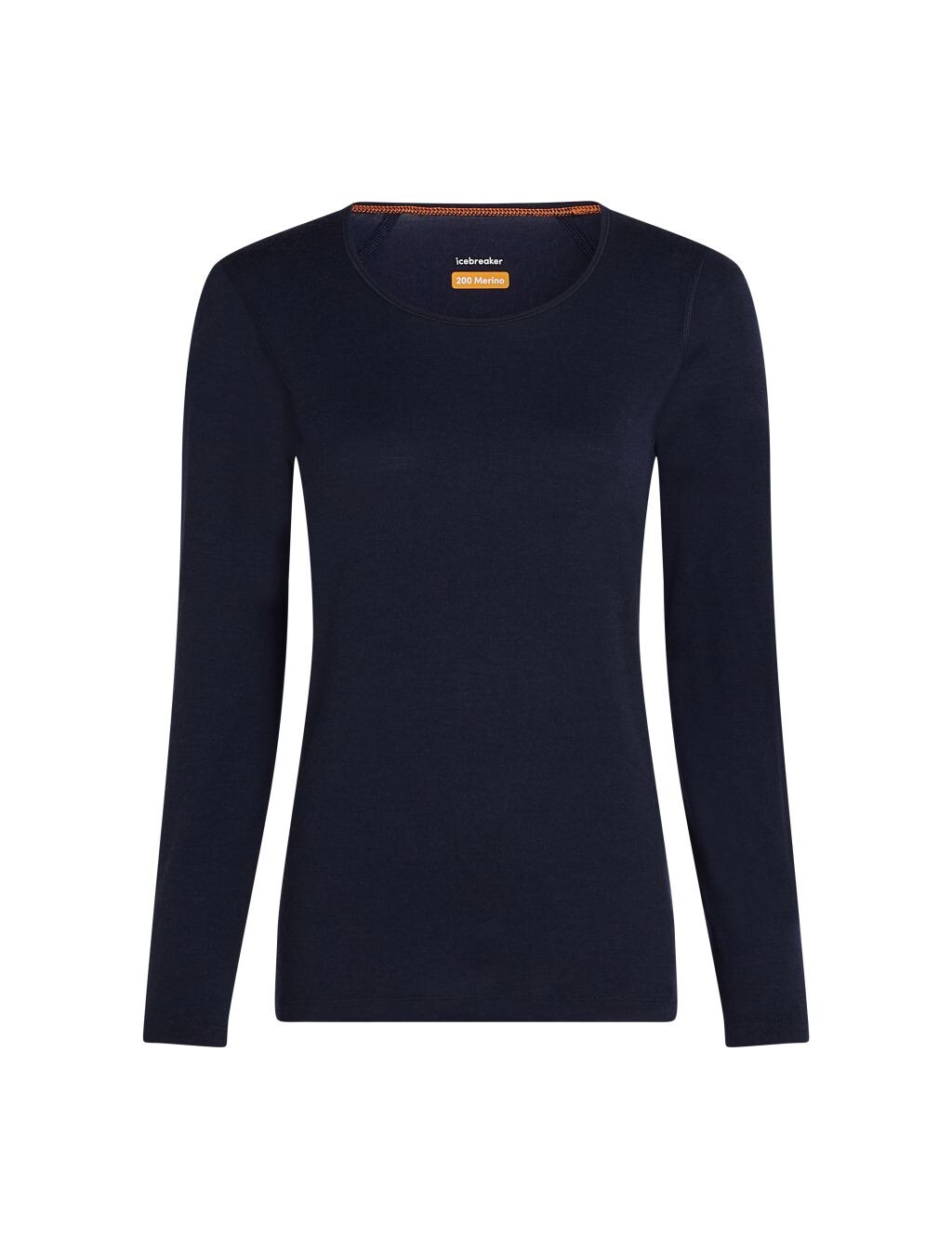 ICEBREAKER Wmns 200 Oasis LS Scoop, Midnight Navy velikost: L