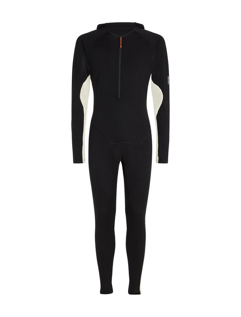 ICEBREAKER Mens 200 Oasis+ Suit, Black/Undyed/Cb velikost: L