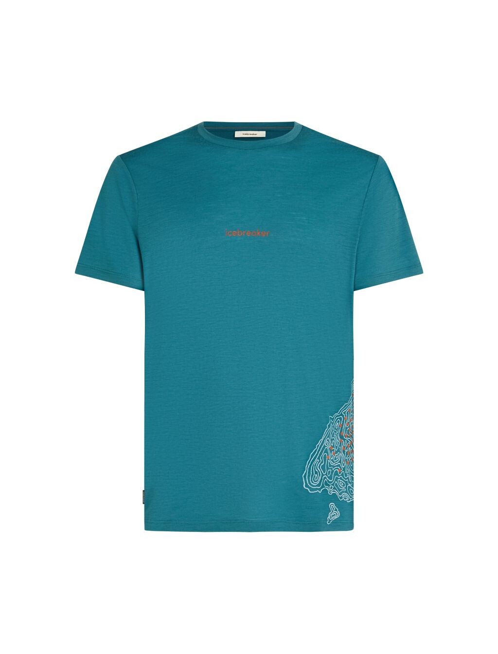 ICEBREAKER Mens 150 Tech Lite SS Tee 30th Anniversary, Topaz velikost: L