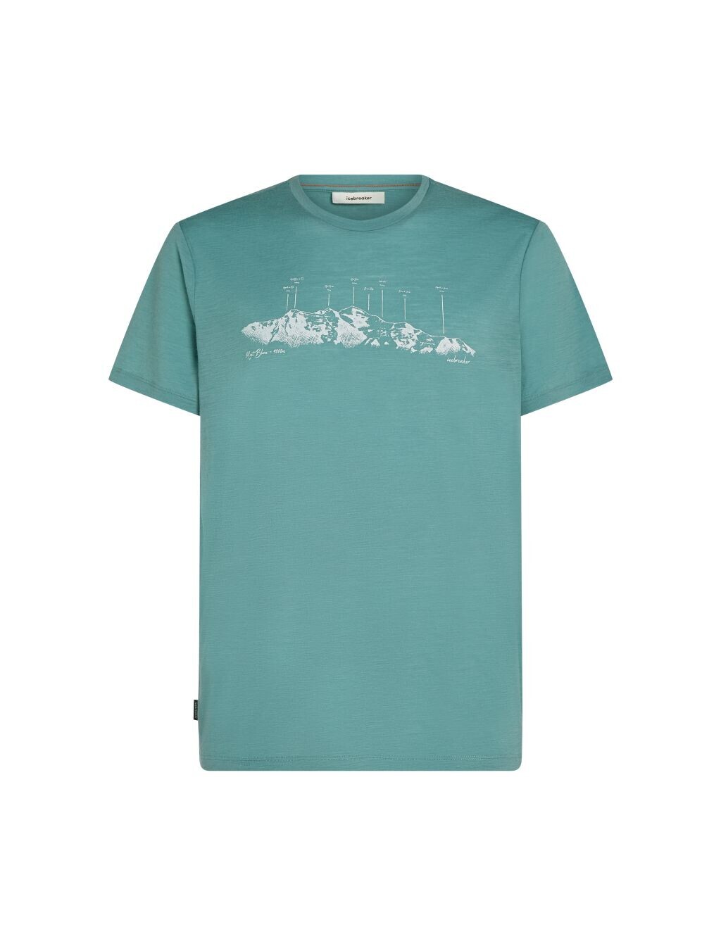 ICEBREAKER Mens 150 Tech Lite SS Tee Massif, Hydro velikost: L