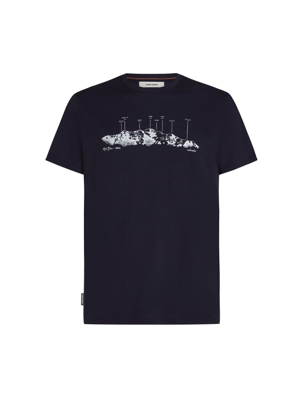 ICEBREAKER Mens 150 Tech Lite SS Tee Massif, Midnight Navy velikost: L