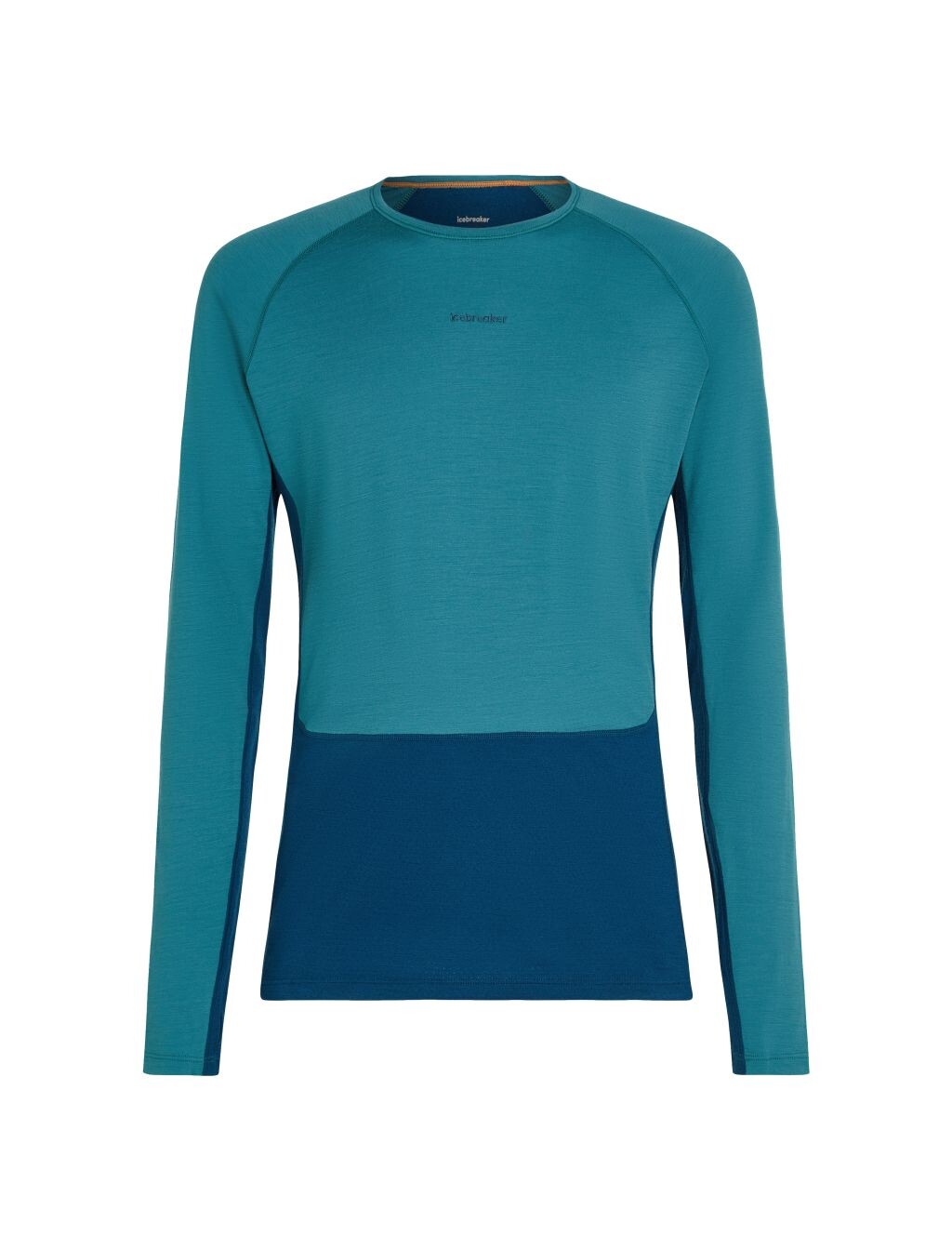 ICEBREAKER Mens 200 ZoneKnit LS Crewe, Atlantis/Topaz/Cb velikost: L