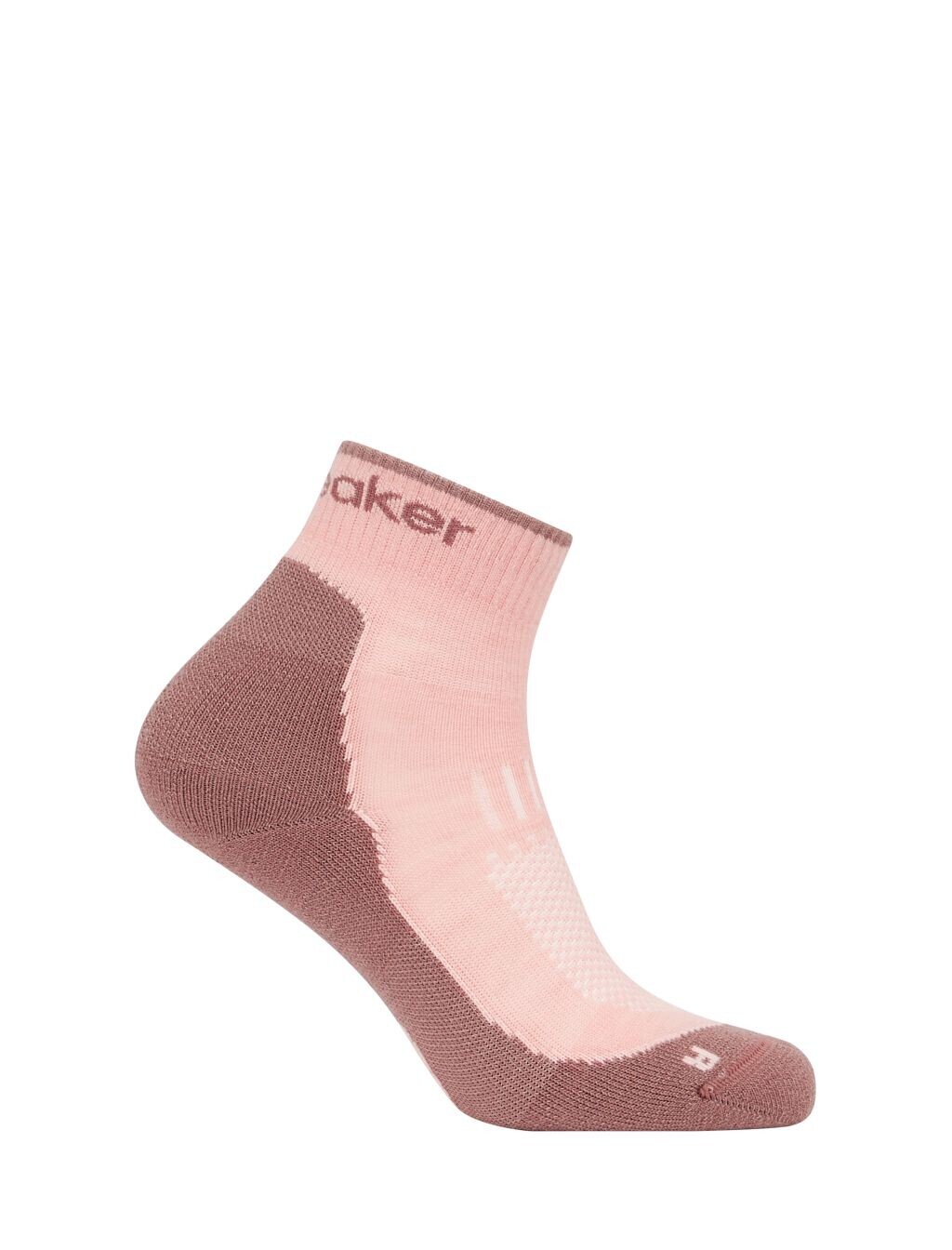 ICEBREAKER Wmns Hike+ Light Mini, Blush/Summit velikost: L