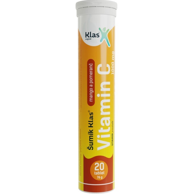 Klas Šumík Vitamin C 1000 mg 20 tablet