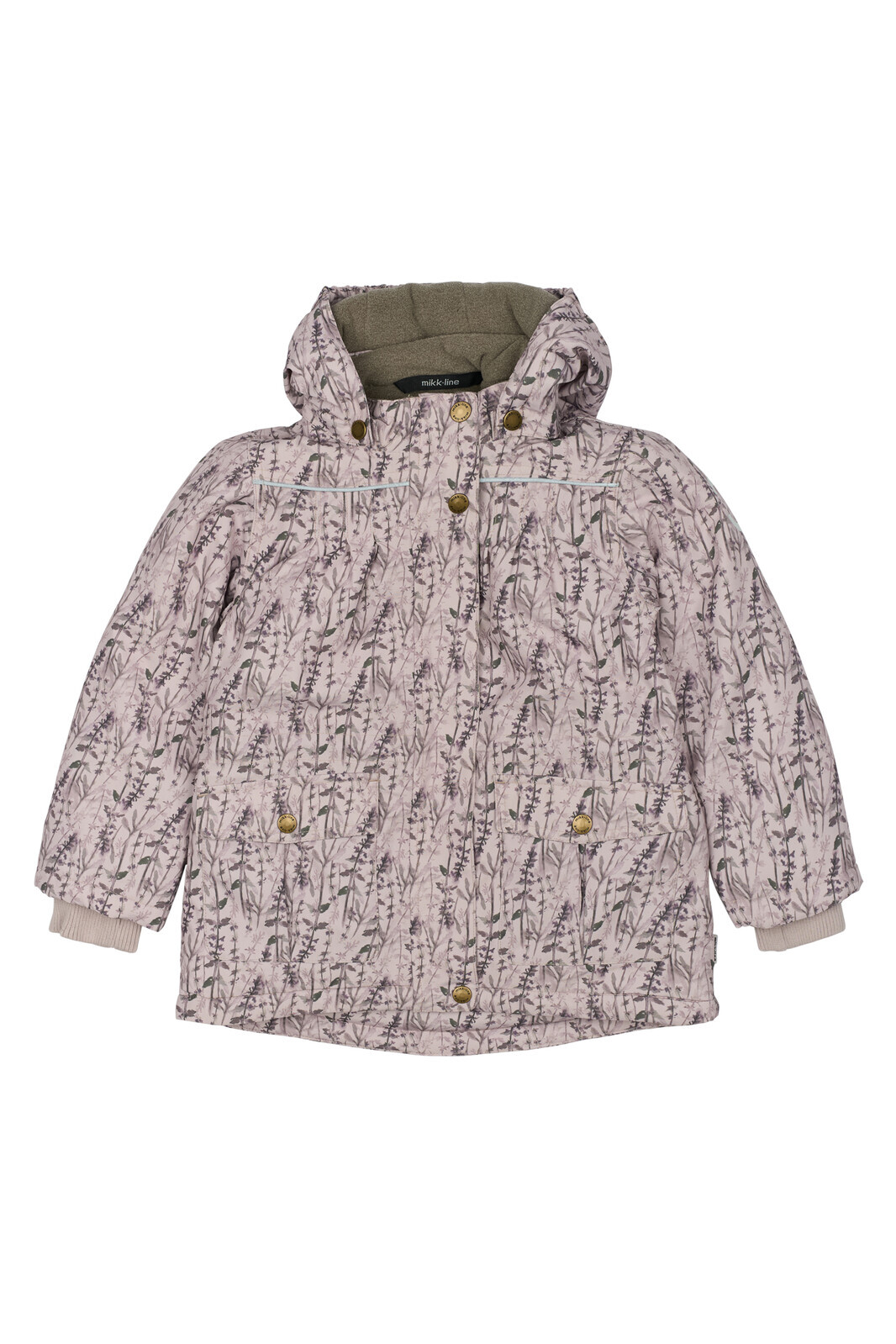 Mikk-Line Mikk - line dívčí zimní bunda 16908 - Cloud Gray Velikost: 92