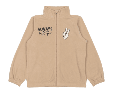 Mikk-Line Mikk - Line dětská bunda 6532 - Humus Velikost: 3-4 roky