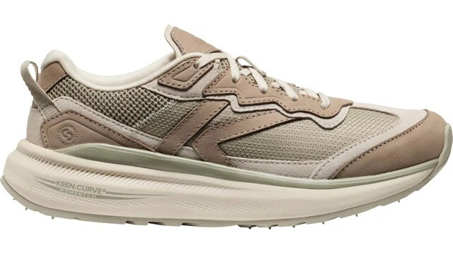 KEEN WK500 Leather Dámské trekové boty abbey stone/birch 37 10058611KEN01S65