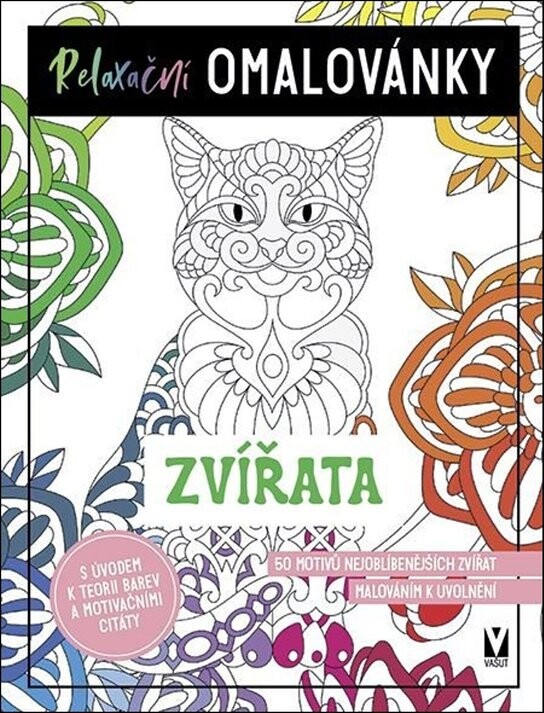 Relaxační omalovánky Zvířata