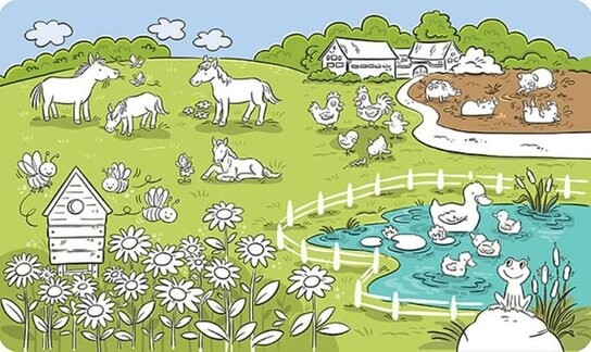 Maluj vodou zas a znovu Farma