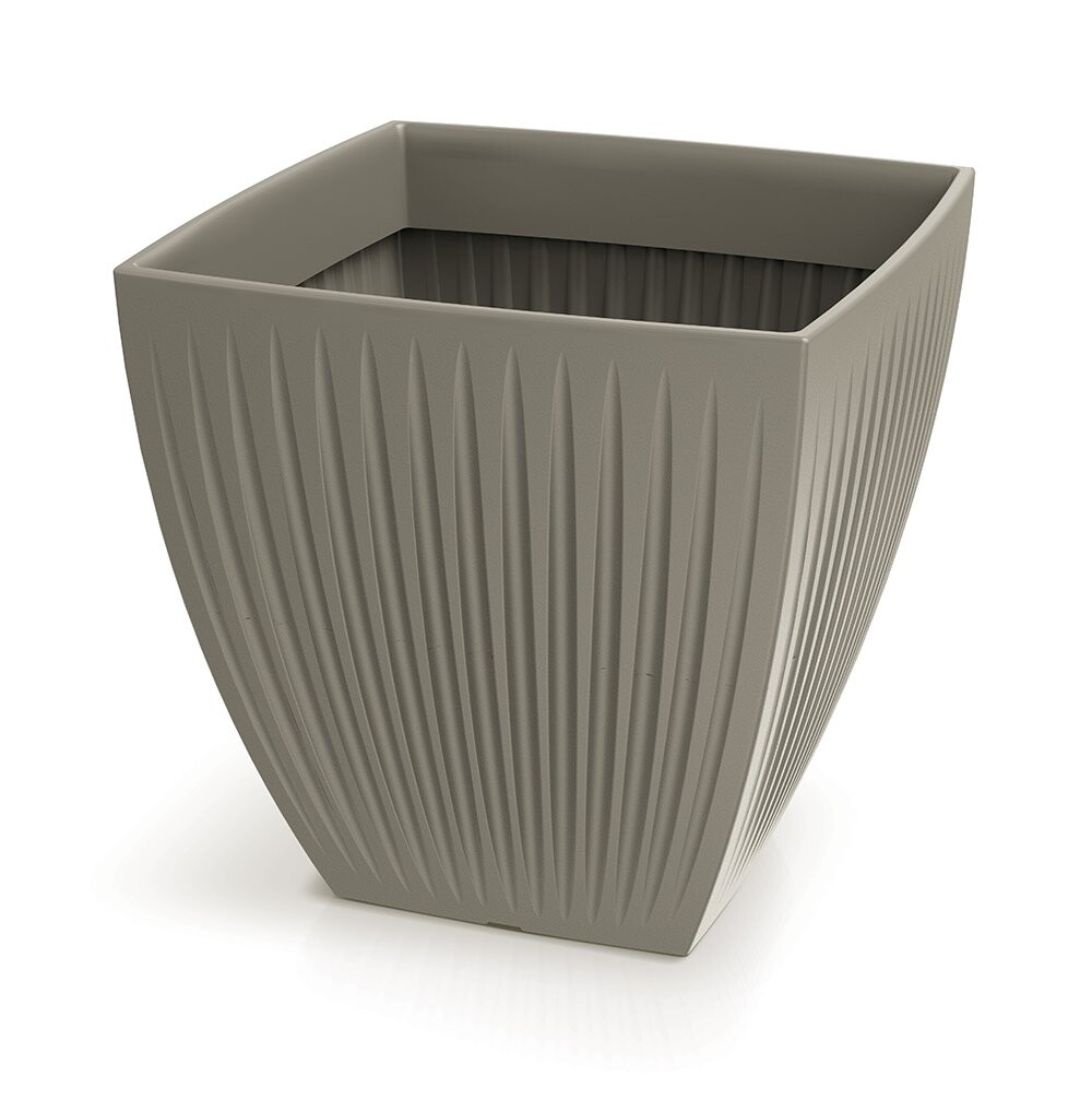 Ethick Květináč LATIA SQUARE MIDL 60 cm, mocca