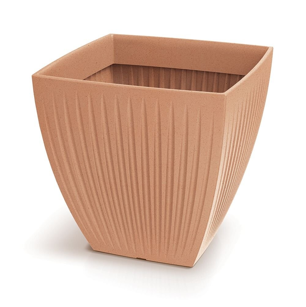 Ethick Květináč LATIA SQUARE MIDL 60 cm, terakota