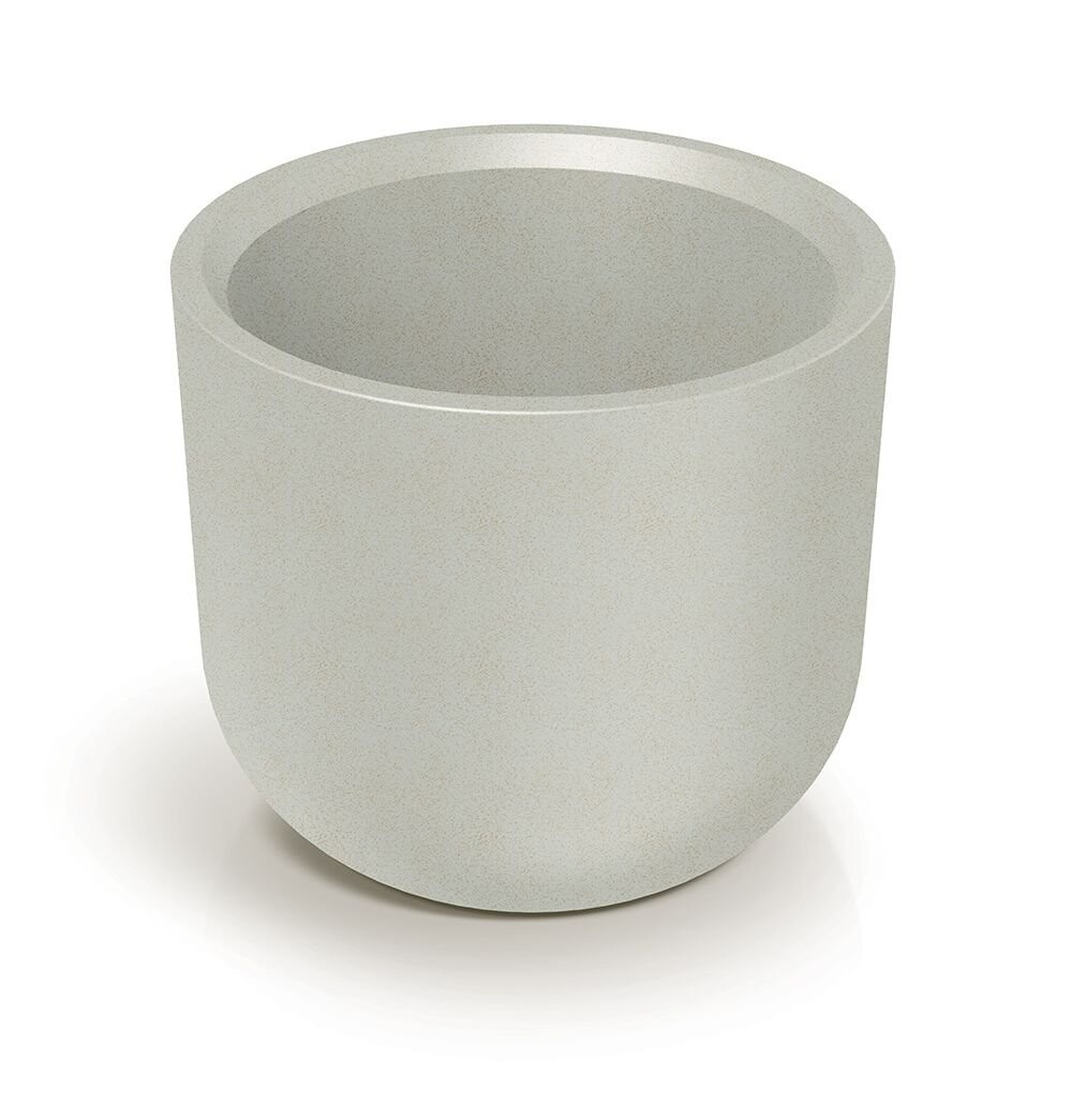 Ethick Květináč MOLTA ROUND HIGH 48 cm, písková