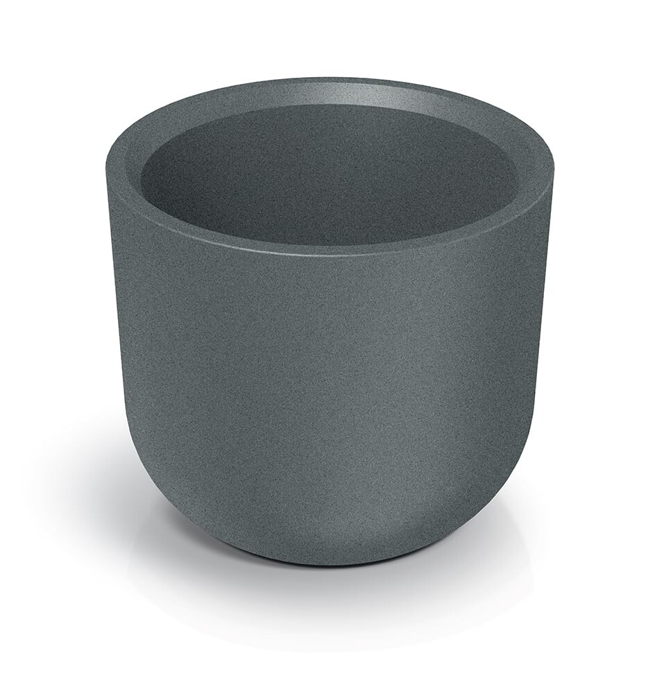 Ethick Květináč MOLTA ROUND HIGH 60 cm, světlý granit