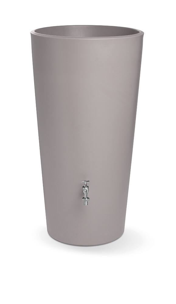 Arvés Sud na dešťovou vodu RAINBOWL FLOWER 150 l, mocca