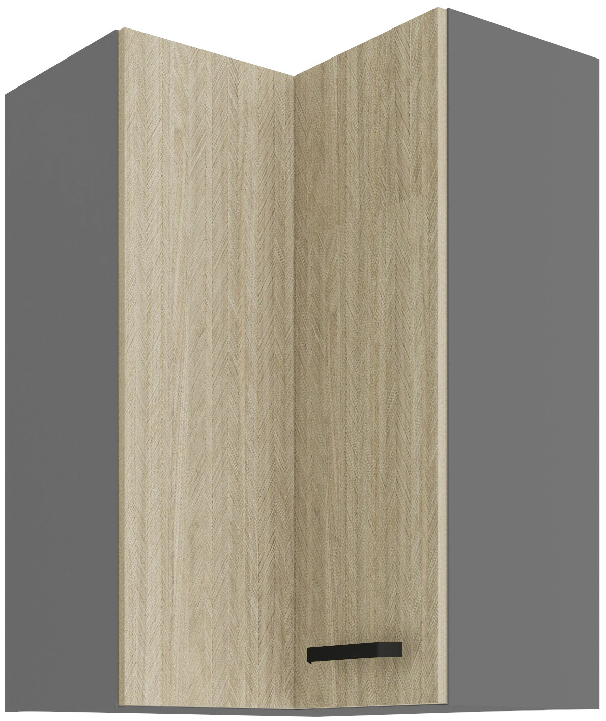 Horní rohová skříňka Scandi 60x60 GN-90 2F (90°)