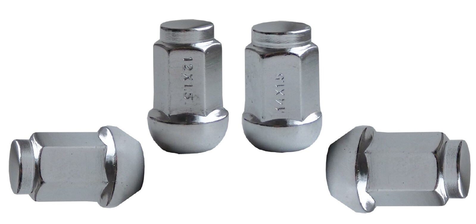 Diskové matice uzavřené, profil kužel a koule, různé rozměry - Ferdus