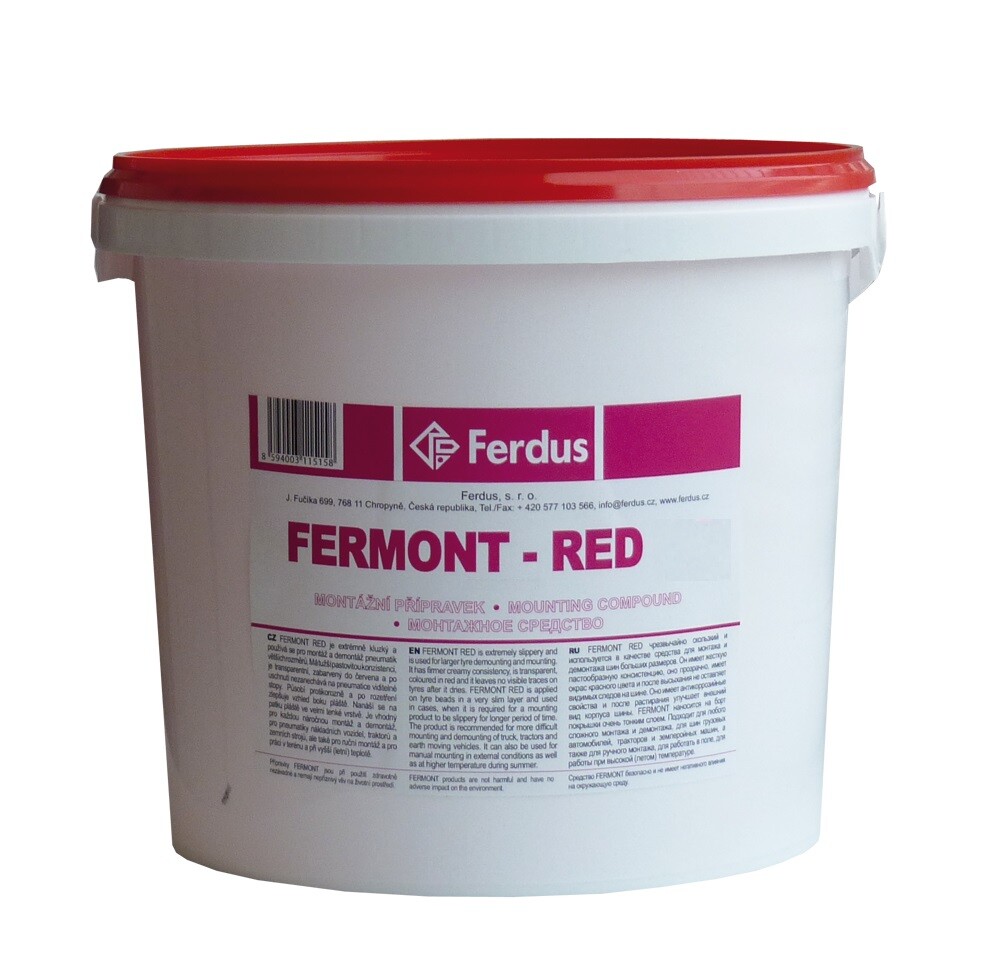 Montážní přípravek FERMONT RED, červený, různé objemy - Ferdus