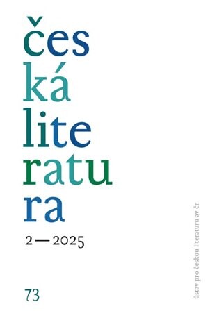 Česká literatura 2/2025