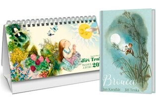 Trnkův stolní kalendář 2026 + Broučci (první ilustrace)