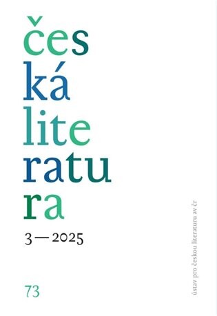Česká literatura 3/2025