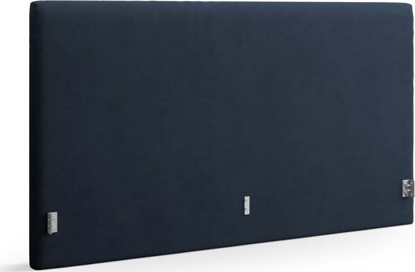 Tmavě modré čalouněné čelo postele 170,5x100 cm Remo – Micadoni