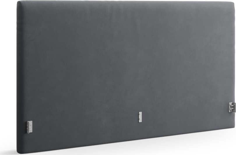 Šedé čalouněné čelo postele 210,5x100 cm Remo – Micadoni