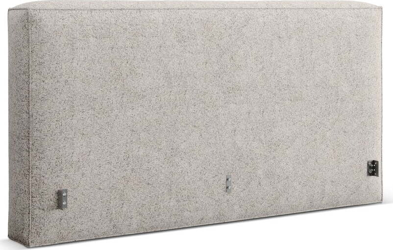 Béžové čalouněné čelo postele 249x100 cm Olivia – Micadoni