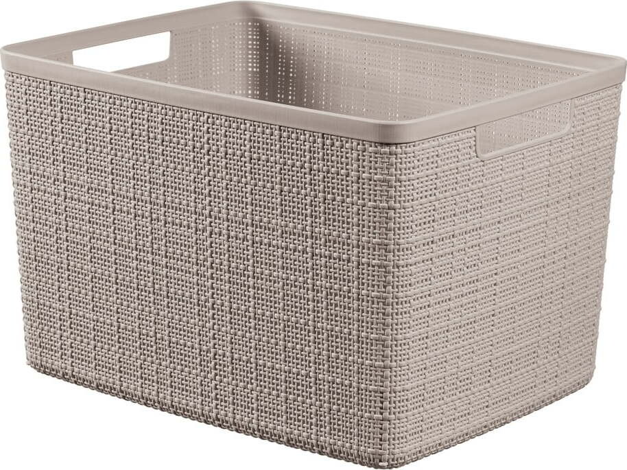 Úložný plastový košík 36x28x23 cm Jute L – Curver
