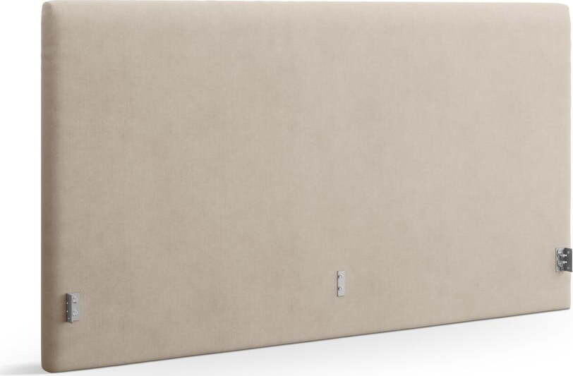 Světle hnědé čalouněné čelo postele 150,5x100 cm Remo – Micadoni