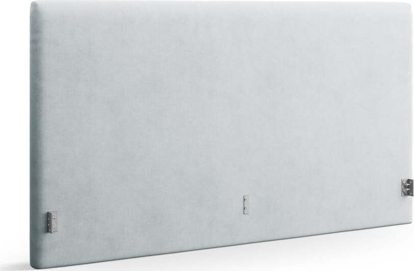 Světle šedé čalouněné čelo postele 190,5x100 cm Remo – Micadoni