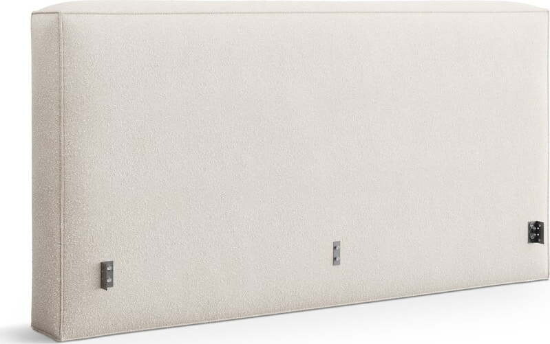 Krémové čalouněné čelo postele 189x100 cm Olivia – Micadoni