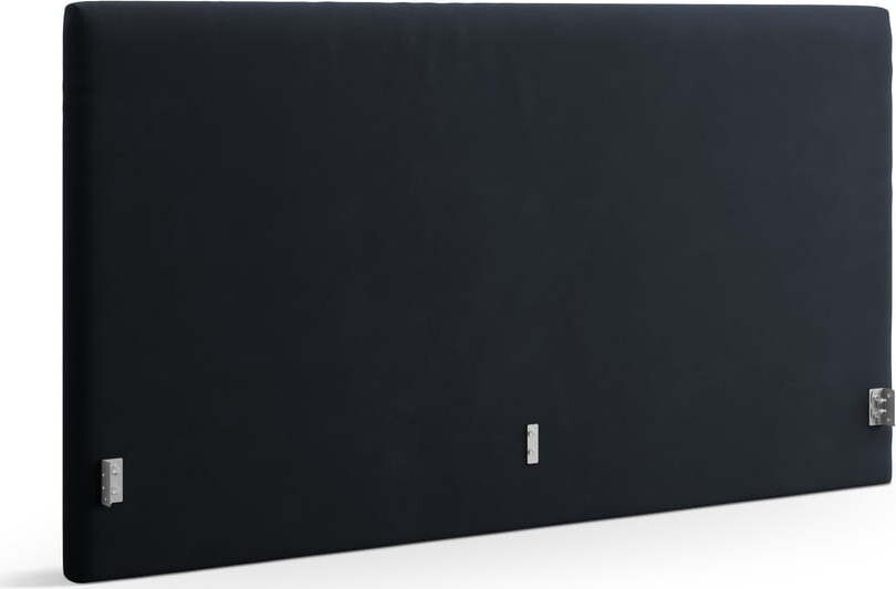 Tmavě modré čalouněné čelo postele 210,5x100 cm Remo – Micadoni