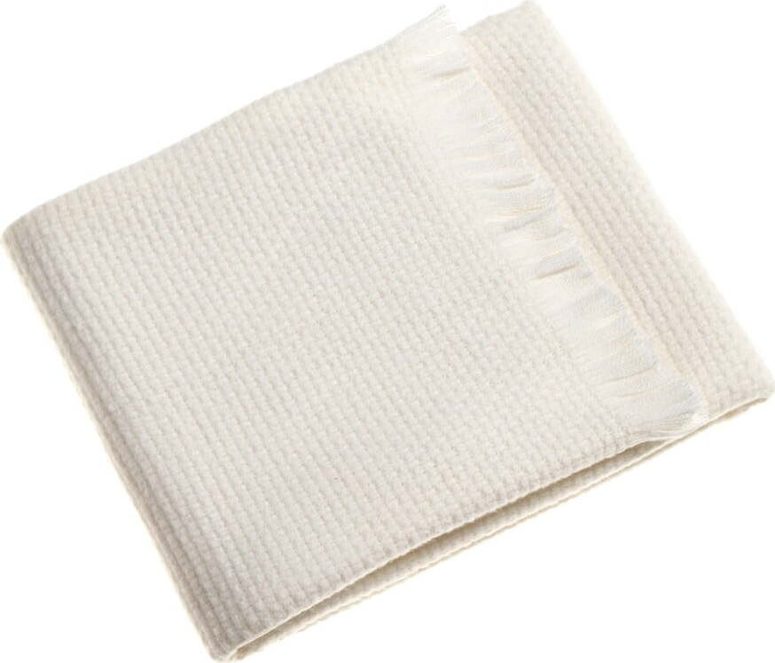 Krémová deka s příměsí bavlny 75x110 cm Zen – Euromant