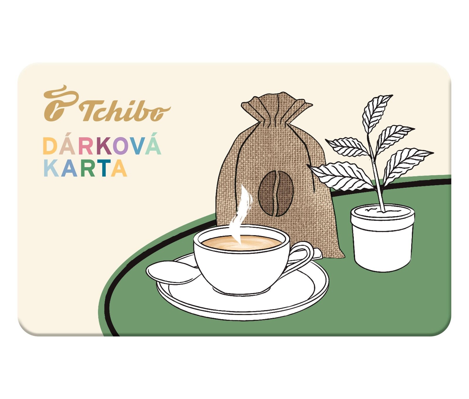 Tchibo - Elektronická dárková karta »Káva«